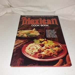 Better Homes and Gardens Mexican Cook Book 1979 Vintage GC